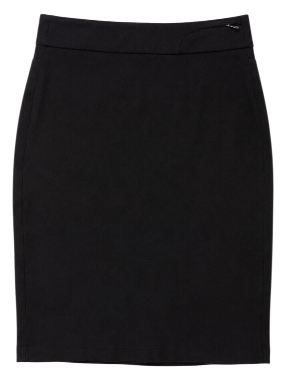 FIG Metro Skirt Women Small Black Rayon Stretch Made in Canada